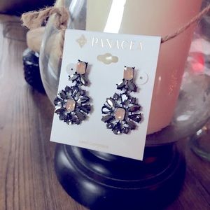 Panacea |  Gem Rhinestone Earrings